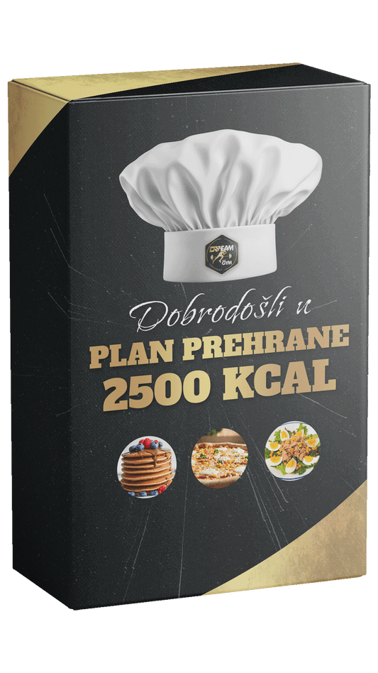 PLAN PREHRANE - 2500 KALORIJA